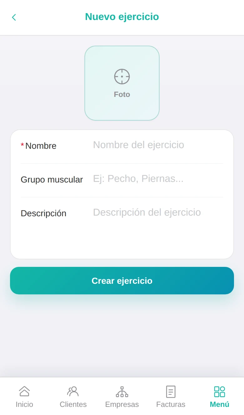 Alta de ejercicio
