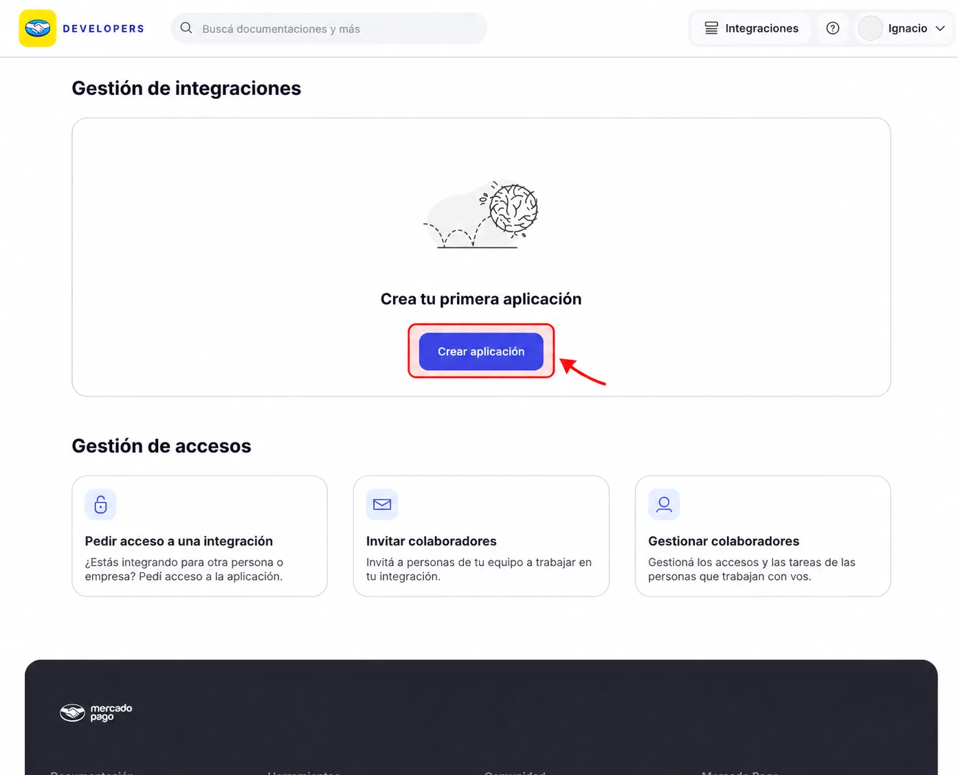 Crear aplicación